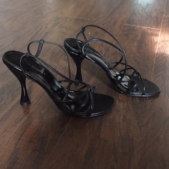 Colin Stuart Leather Strappy Heel - Picture 2 of 5